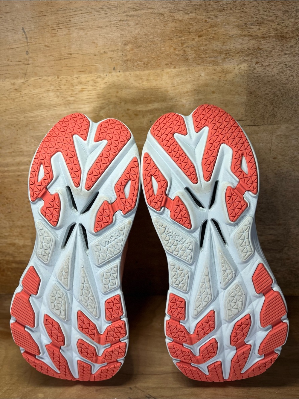 Hoka One One Bondi X Womens Size 7 Running Shoes Sneakers Camellia Peach Parfait - Picture 8 of 12